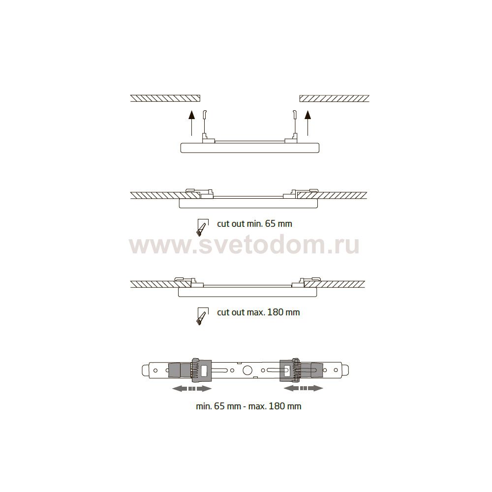 Встраиваемый светильник Nowodvorski Multi Led M White (Cерия Multi Led M, Цвет Белый) арт. 11357