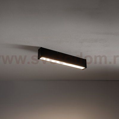 Уличный настенно-потолочный светильник Nowodvorski Outline Led S Black (Cерия Outline Led S, Цвет Черный) арт. 11360