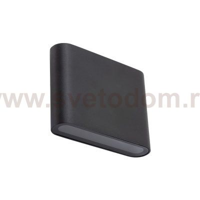 Уличный настенный светильник Nowodvorski Semi Led S Black (Cерия Semi Led S, Цвет Черный) арт. 11363