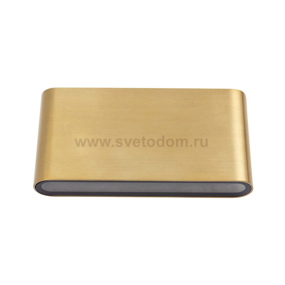 Уличный настенный светильник Nowodvorski Semi Led M Brass (Cерия Semi Led M, Цвет Латунь) арт. 11366