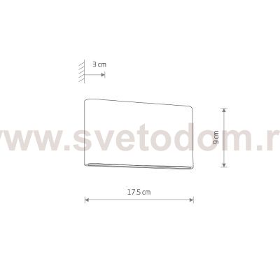 Уличный настенный светильник Nowodvorski Semi Led M Brass (Cерия Semi Led M, Цвет Латунь) арт. 11366