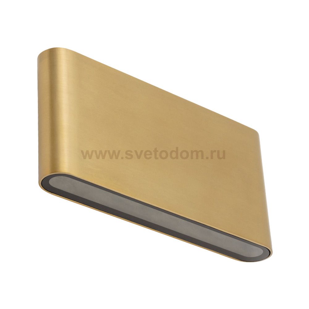Уличный настенный светильник Nowodvorski Semi Led M Brass (Cерия Semi Led M, Цвет Латунь) арт. 11366