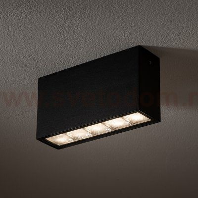 Уличный потолочный светодиодный светильник Nowodvorski Pix Led Black (Cерия Pix Led, Цвет Черный) арт. 11367