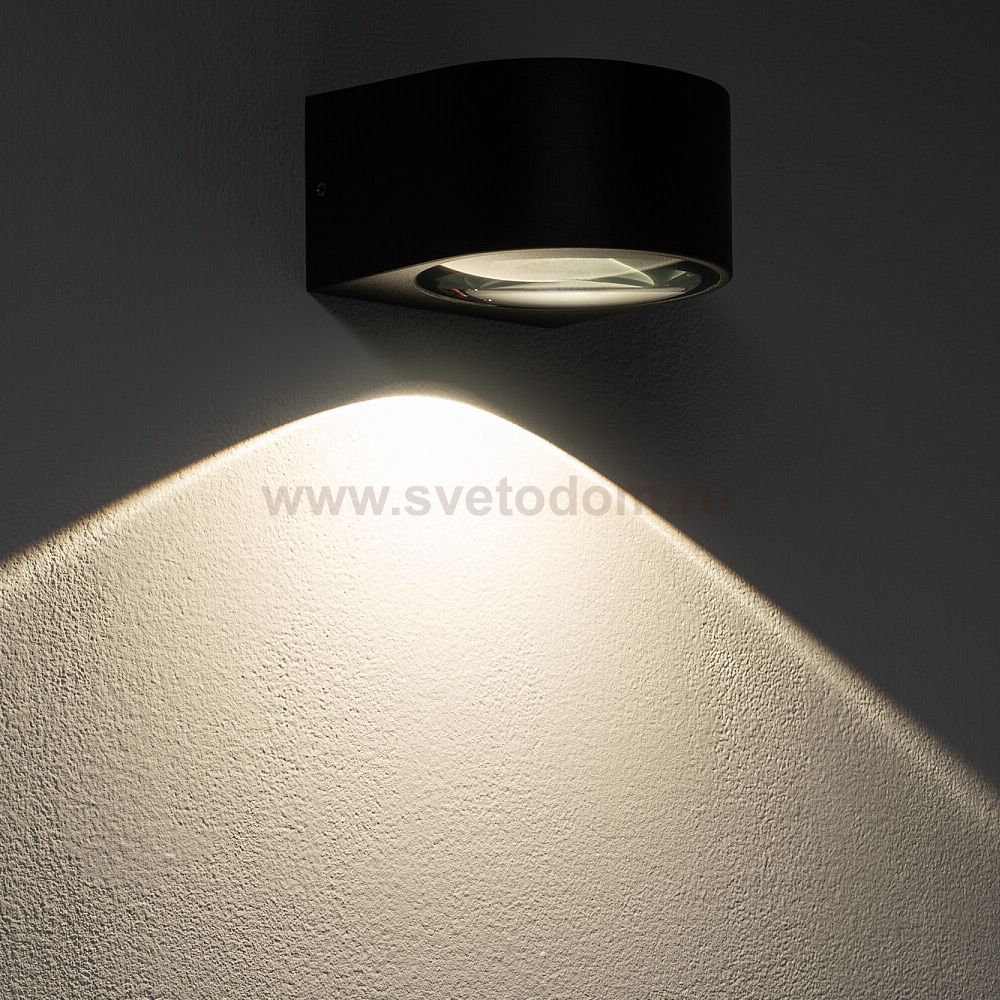 Уличный настенный светильник Nowodvorski Nel Led Black (Cерия Nel Led, Цвет Черный) арт. 11368