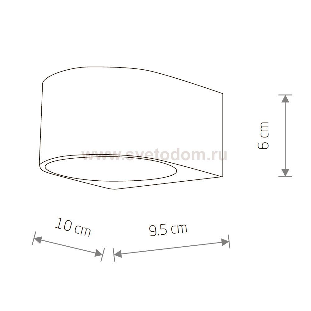 Уличный настенный светильник Nowodvorski Nel Led Black (Cерия Nel Led, Цвет Черный) арт. 11370