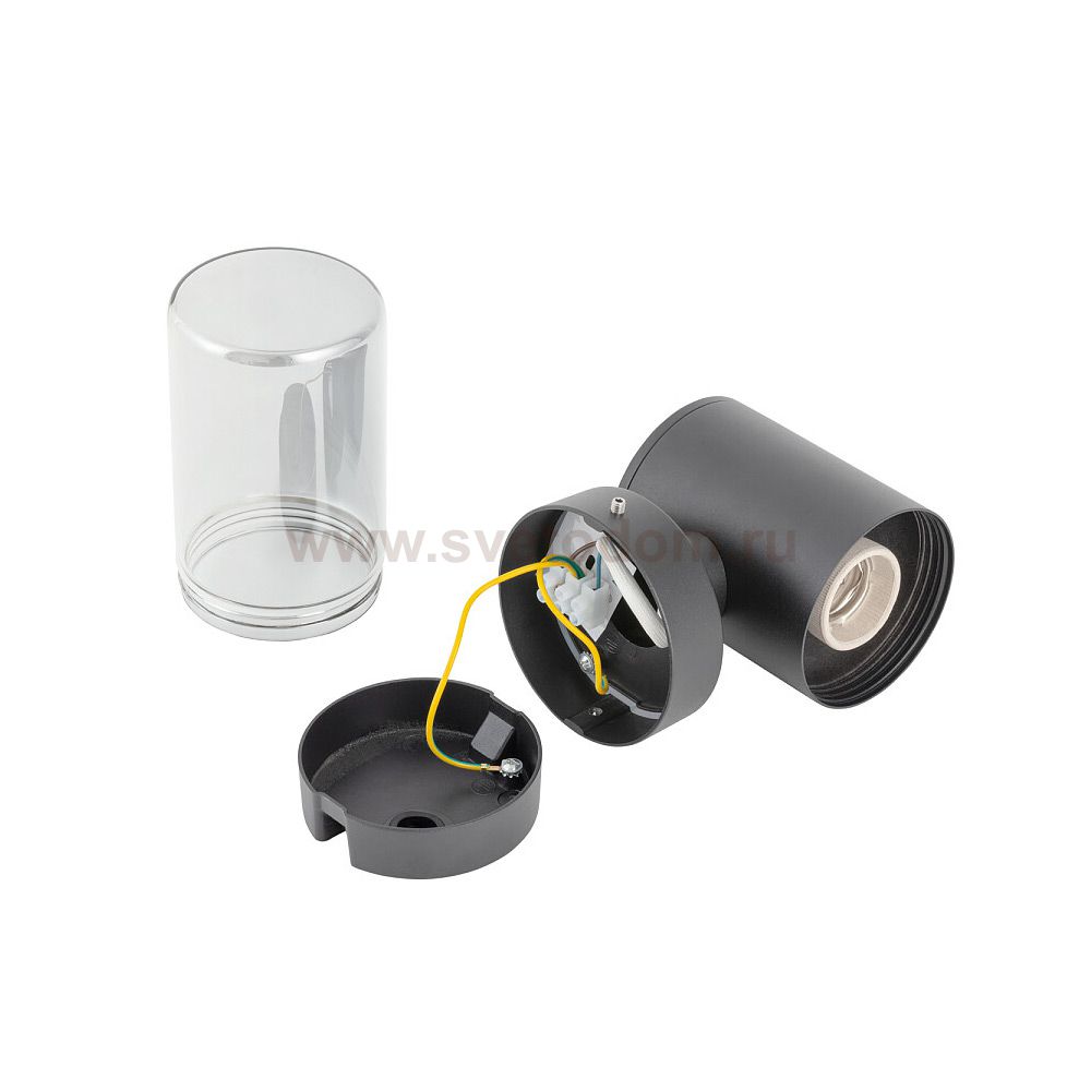 Уличный настенный светильник Nowodvorski Ida Black (Cерия Ida, Цвет Черный) арт. 11371