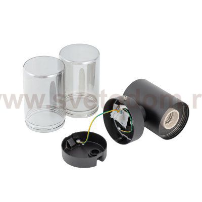 Уличный настенный светильник Nowodvorski Ida Black (Cерия Ida, Цвет Черный) арт. 11372