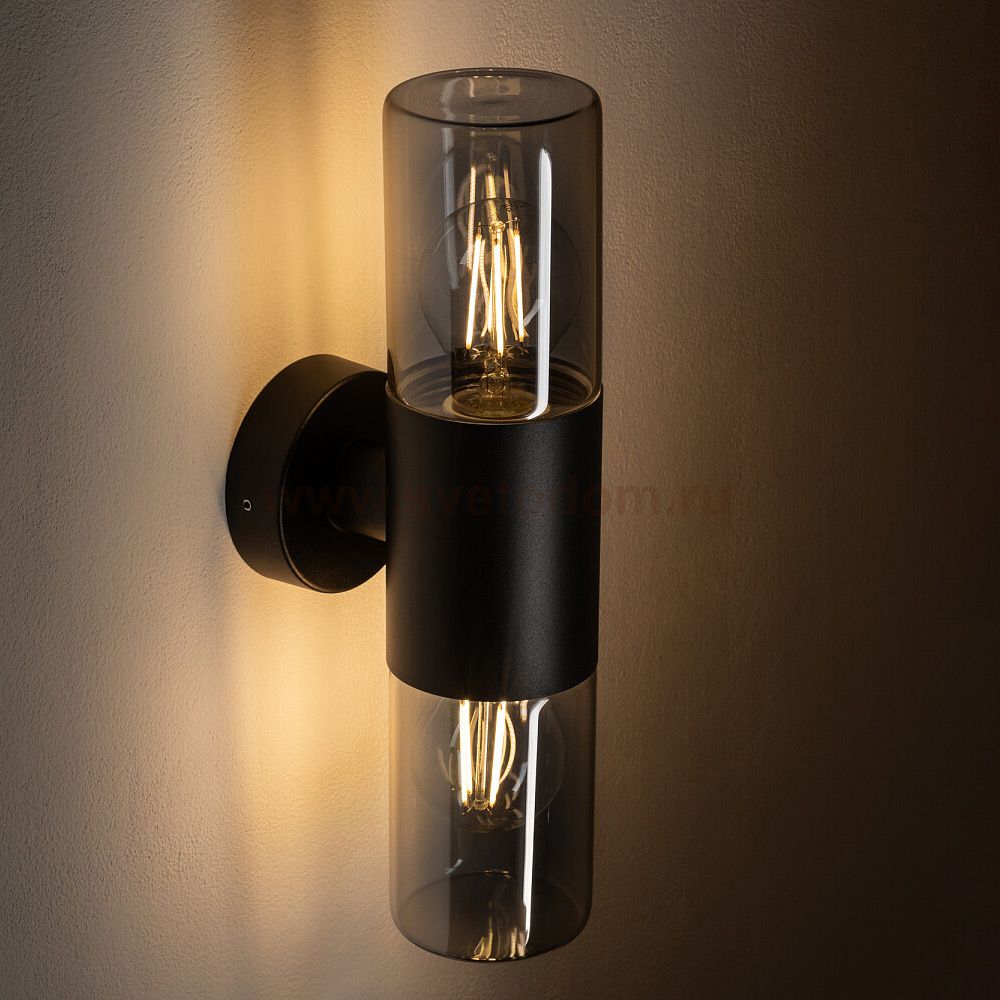 Уличный настенный светильник Nowodvorski Ida Black (Cерия Ida, Цвет Черный) арт. 11372