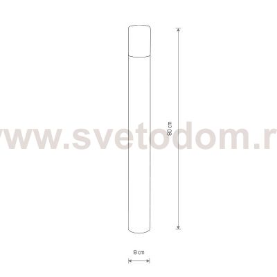 Уличный светильник Nowodvorski Ida Black (Cерия Ida, Цвет Черный) арт. 11373