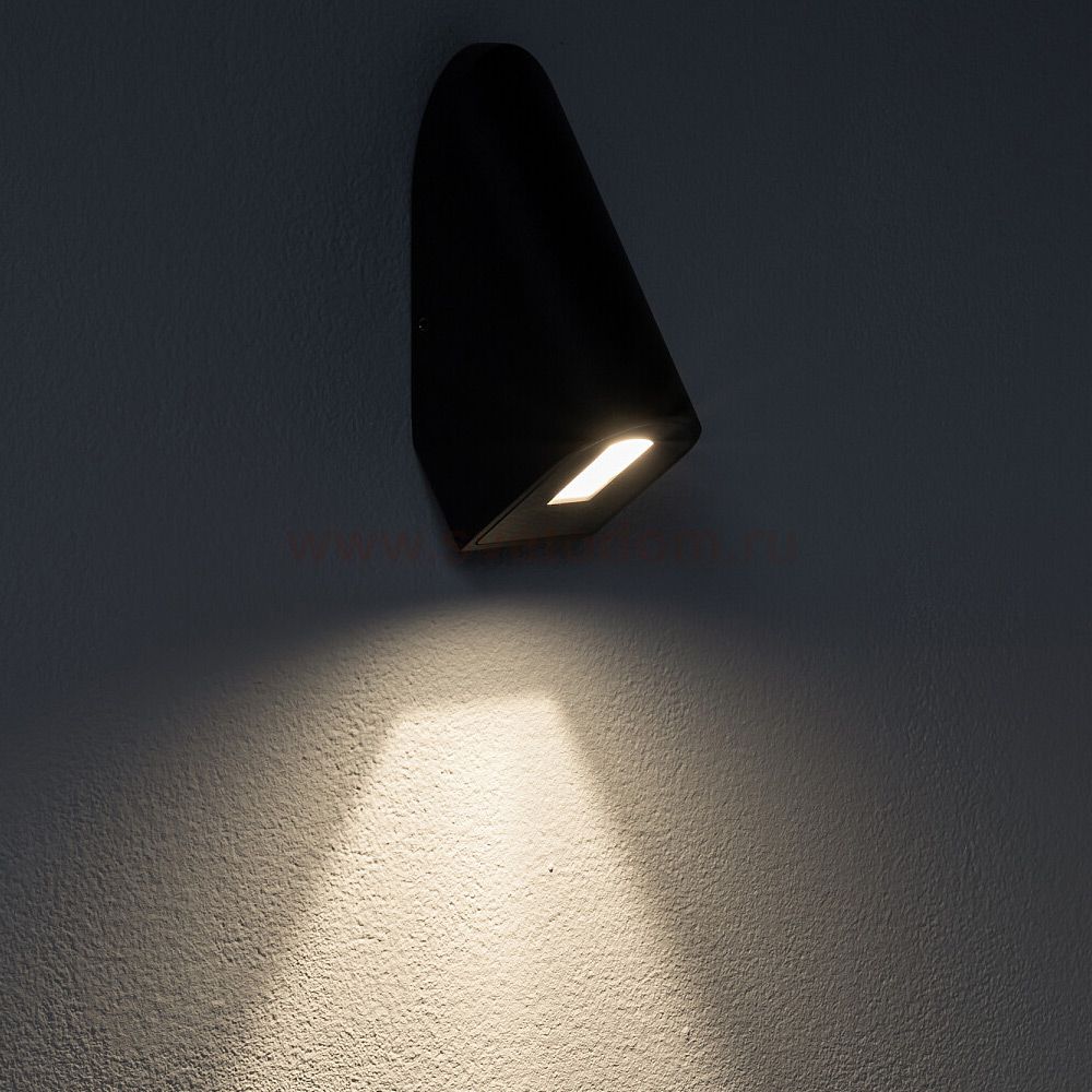Уличный настенный светильник Nowodvorski Cline Led Black (Cерия Cline Led, Цвет Черный) арт. 11377