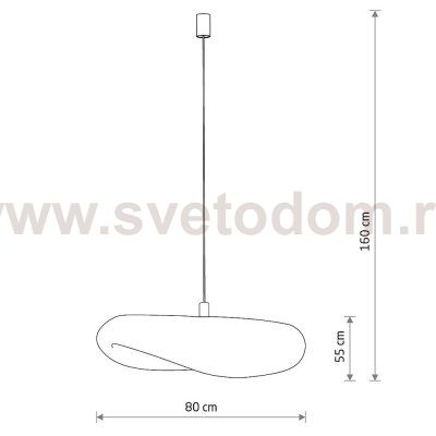 Подвесная люстра Nowodvorski Havana L Wood (Cерия Havana L, Цвет Дерево) арт. 11397