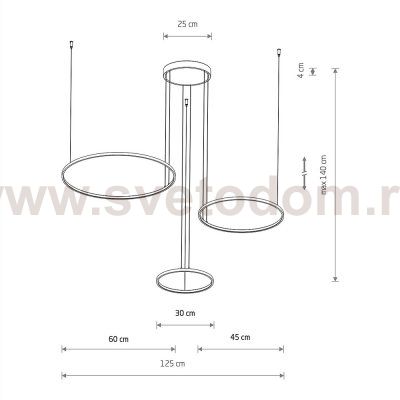 Подвесная люстра Nowodvorski Circolo Led M Silk Oliv E (Cерия Circolo Led M, Цвет Шелковый оливковый) арт. 11398