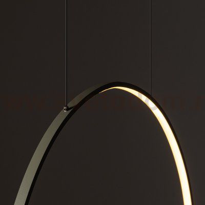 Подвесная люстра Nowodvorski Circolo Led M Silk Oliv E (Cерия Circolo Led M, Цвет Шелковый оливковый) арт. 11401