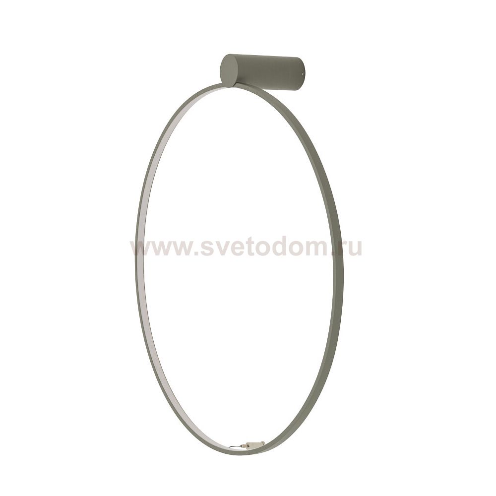 Настенно-потолочный светильник Nowodvorski Circolo Led M Silk Oliv E (Cерия Circolo Led M, Цвет Шелковый оливковый) арт. 11402