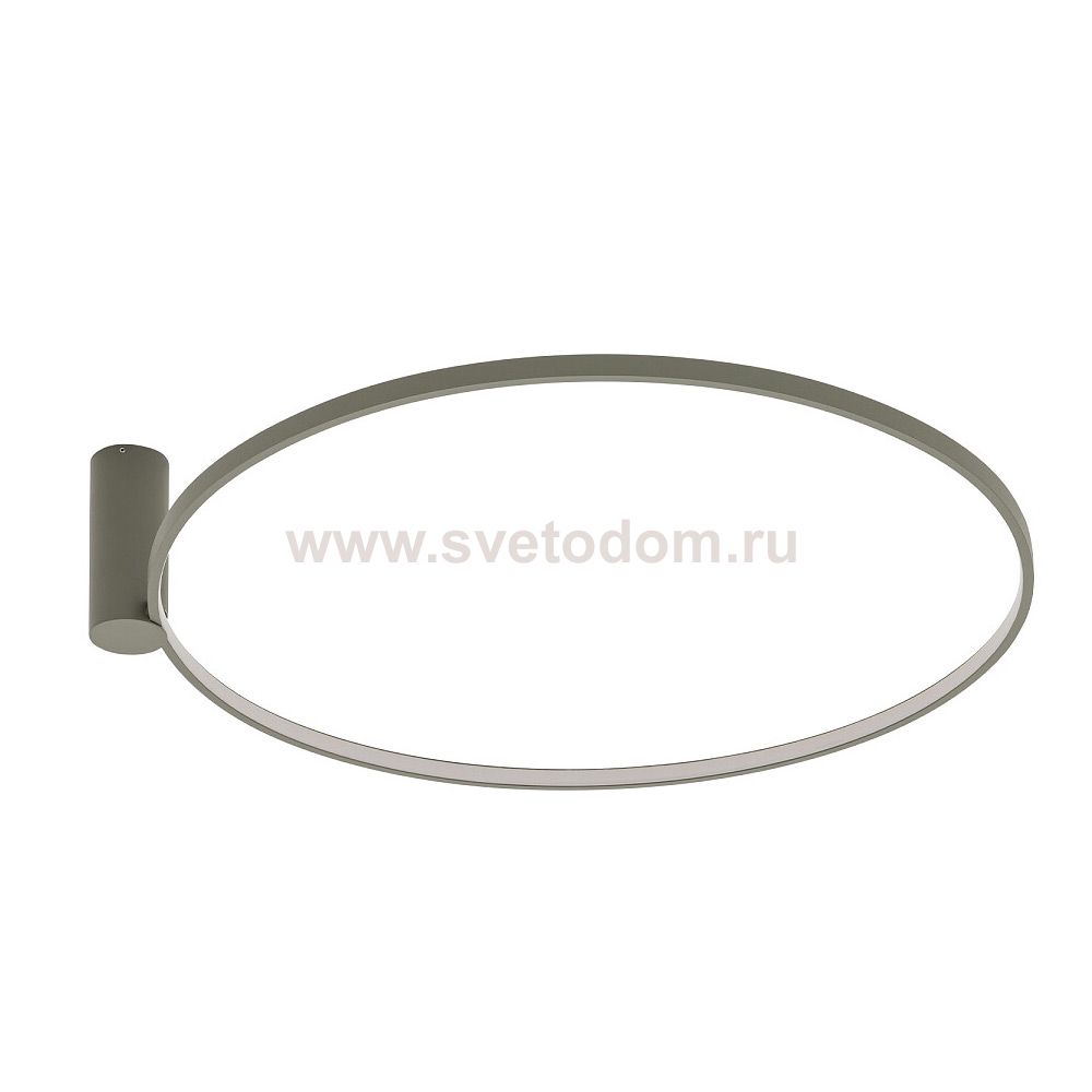 Настенно-потолочный светильник Nowodvorski Circolo Led M Silk Oliv E (Cерия Circolo Led M, Цвет Шелковый оливковый) арт. 11402