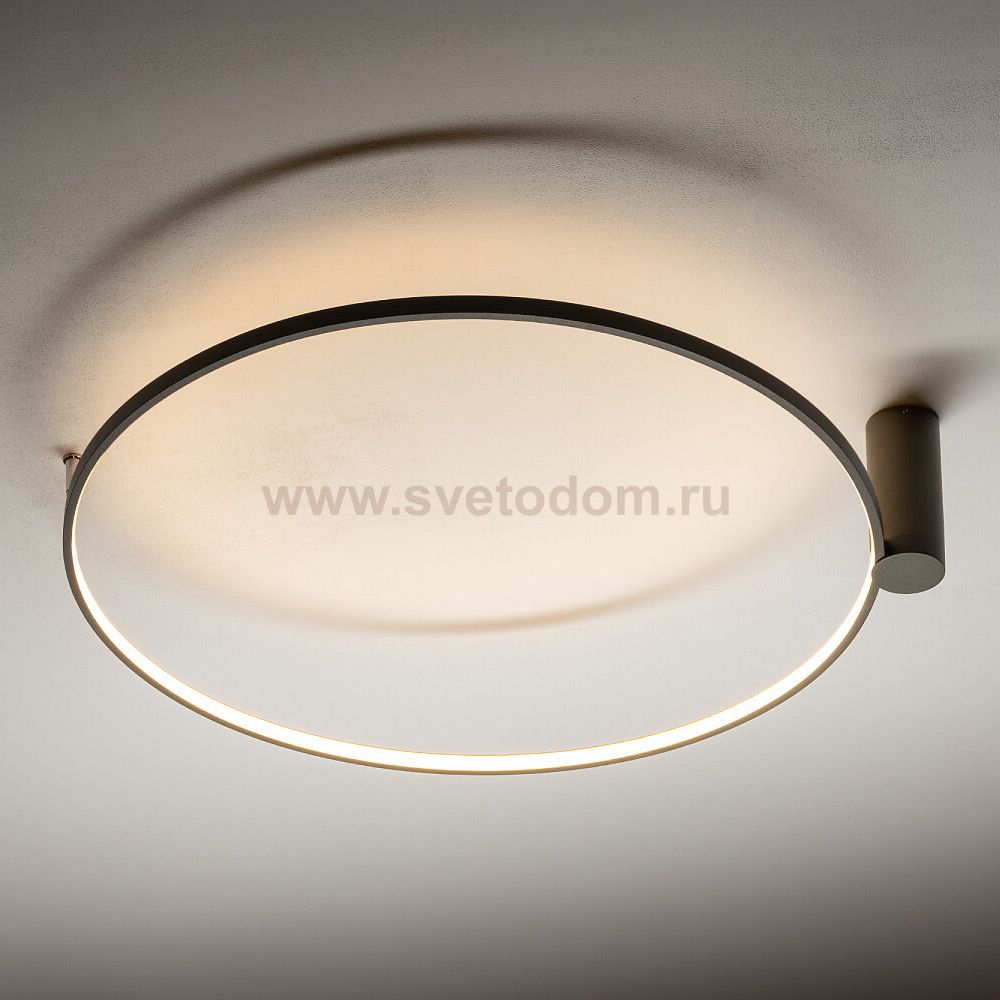 Настенно-потолочный светильник Nowodvorski Circolo Led M Silk Oliv E (Cерия Circolo Led M, Цвет Шелковый оливковый) арт. 11402