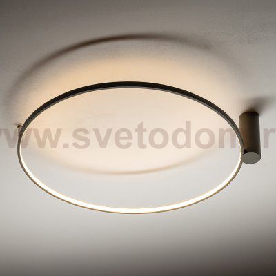 Настенно-потолочный светильник Nowodvorski Circolo Led M Silk Oliv E (Cерия Circolo Led M, Цвет Шелковый оливковый) арт. 11402