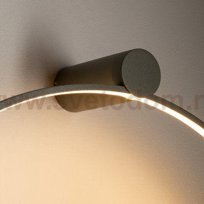 Настенно-потолочный светильник Nowodvorski Circolo Led M Silk Oliv E (Cерия Circolo Led M, Цвет Шелковый оливковый) арт. 11402