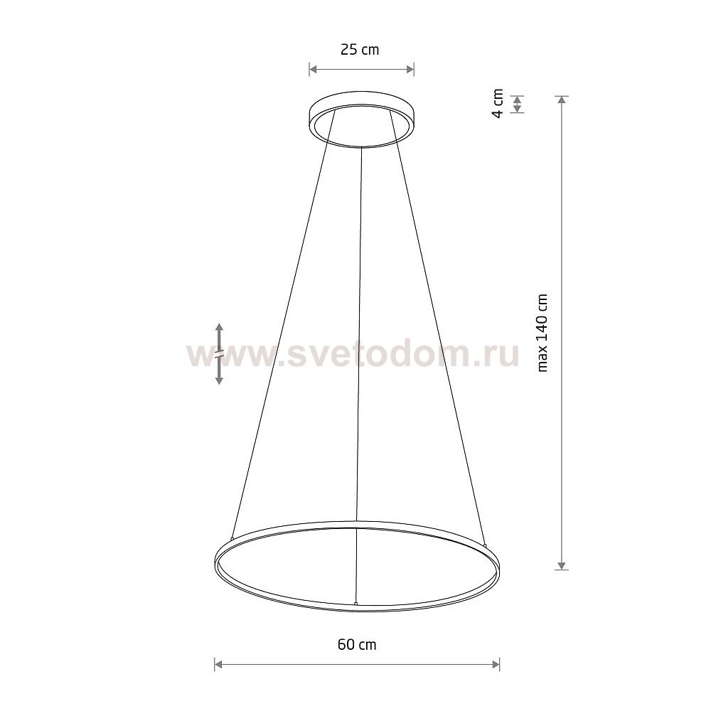Подвесная люстра Nowodvorski Circolo Led M Silk Oliv E (Cерия Circolo Led M, Цвет Шелковый оливковый) арт. 11403