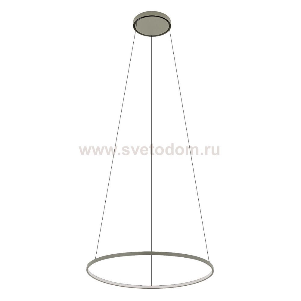 Подвесная люстра Nowodvorski Circolo Led M Silk Oliv E (Cерия Circolo Led M, Цвет Шелковый оливковый) арт. 11403