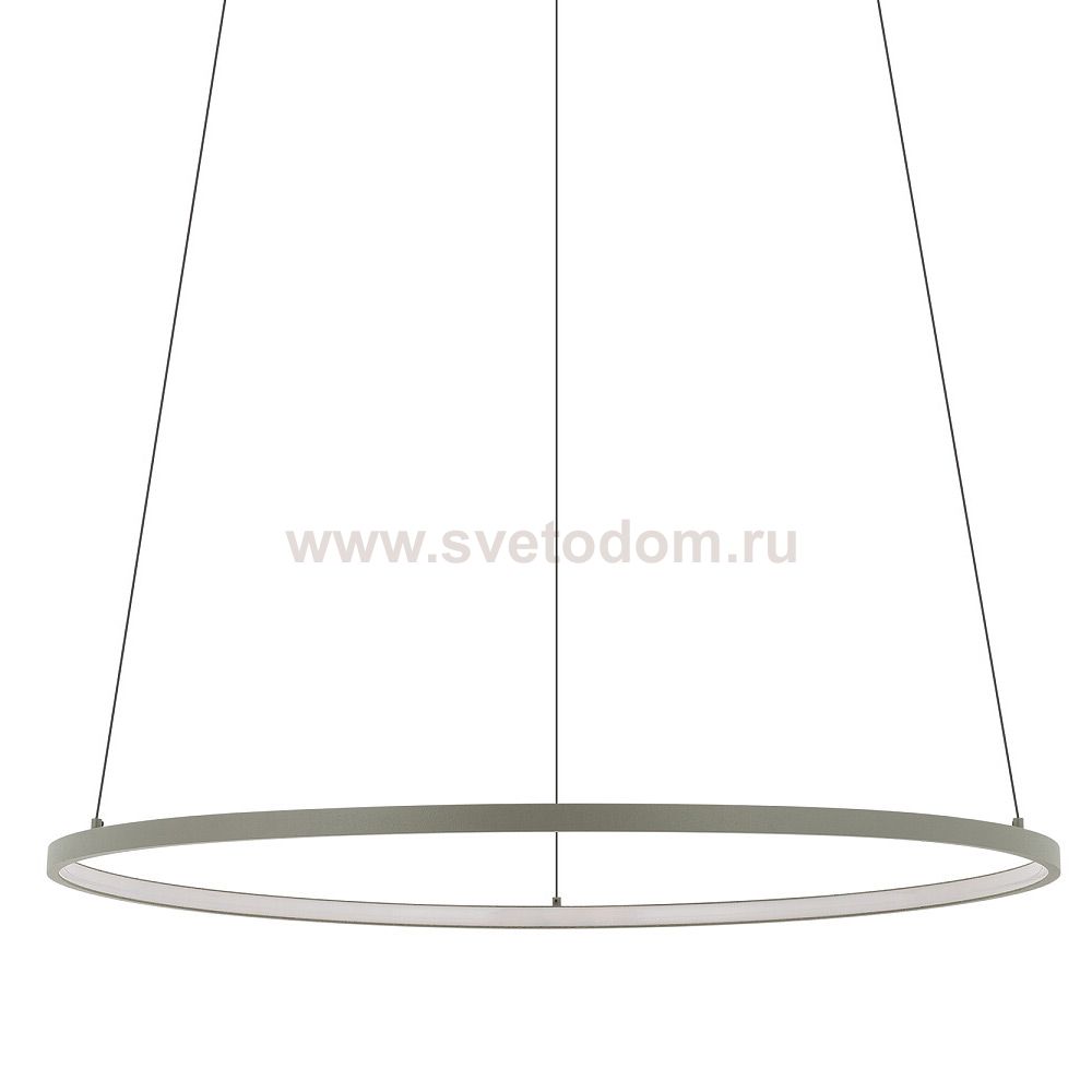 Подвесная люстра Nowodvorski Circolo Led M Silk Oliv E (Cерия Circolo Led M, Цвет Шелковый оливковый) арт. 11403