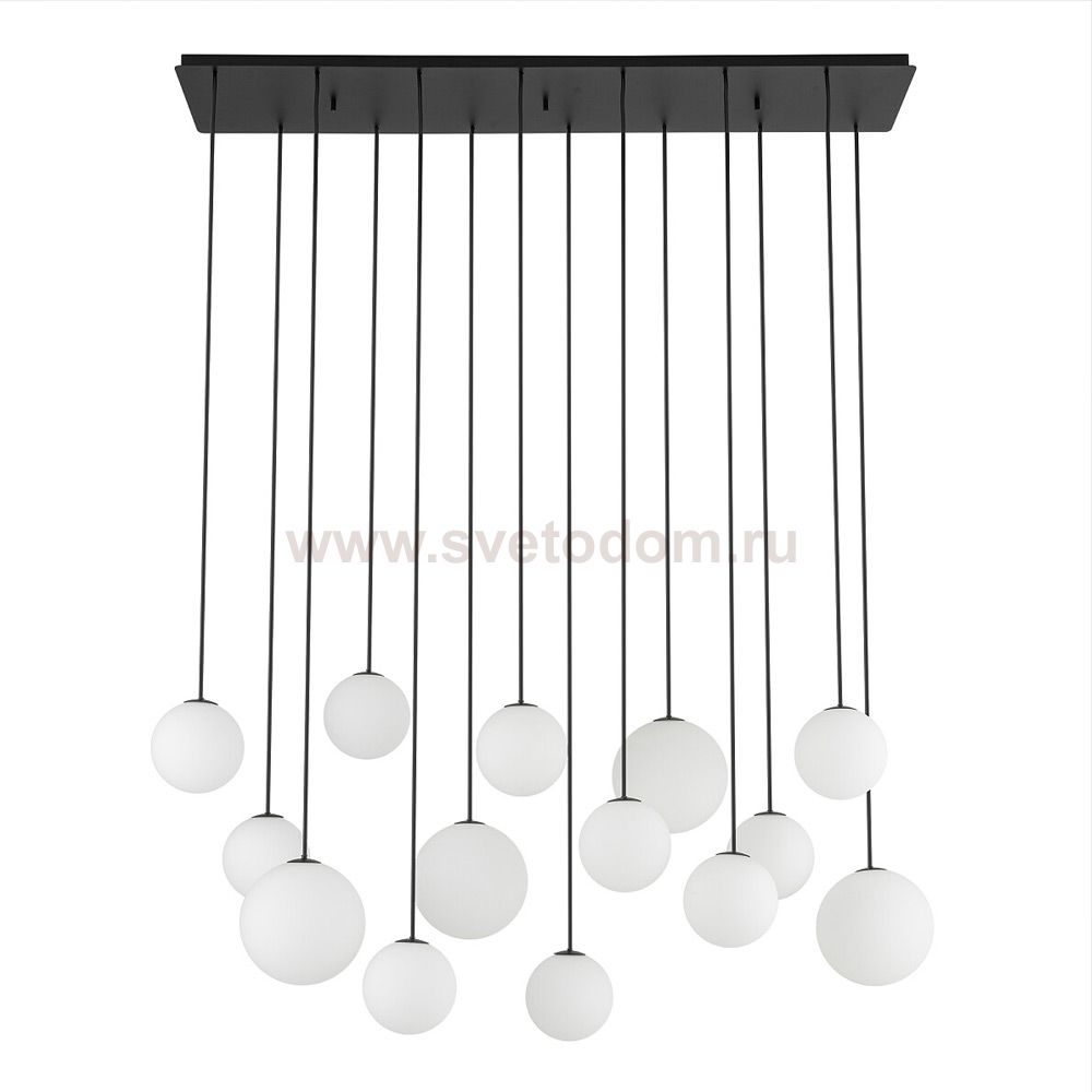Подвесная люстра Nowodvorski Snowball XIV Black (Cерия Snowball XIV, Цвет Черный) арт. 11408
