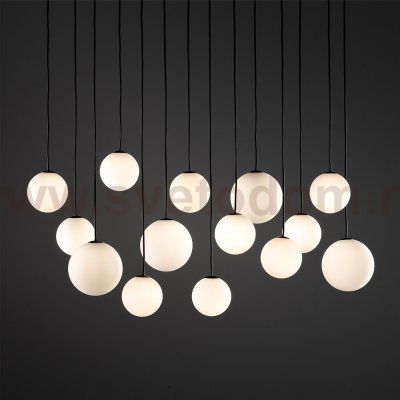 Подвесная люстра Nowodvorski Snowball XIV Black (Cерия Snowball XIV, Цвет Черный) арт. 11408