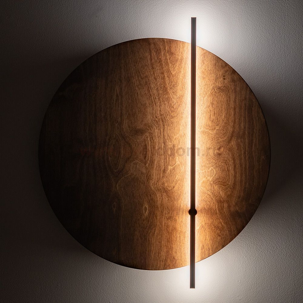 Настенный светильник Nowodvorski Sunrise Led D Dark Wood/Black (Cерия Sunrise Led D, Цвет Темное дерево/Черный) арт. 11432