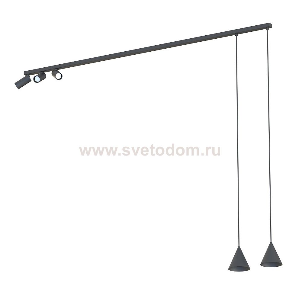 Накладной светильник спот Nowodvorski Fourty Surface V Black (Cерия Fourty Surface V, Цвет Черный) арт. 11448