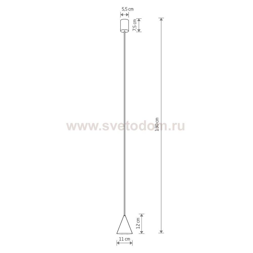 Подвесной светильник Nowodvorski Zenith XS Black (Cерия Zenith XS, Цвет Черный) арт. 11452