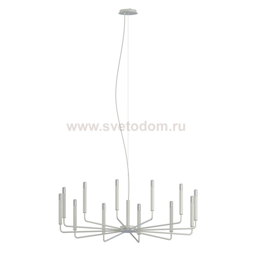 Подвесная люстра Nowodvorski Orto XII B Silk Gray (Cерия Orto XII B, Цвет Шелковый серый) арт. 11465