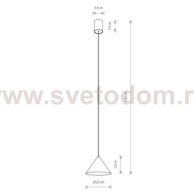 Подвесной светильник Nowodvorski Zenith S Sage Green (Cерия Zenith S, Цвет Зеленый) арт. 11488