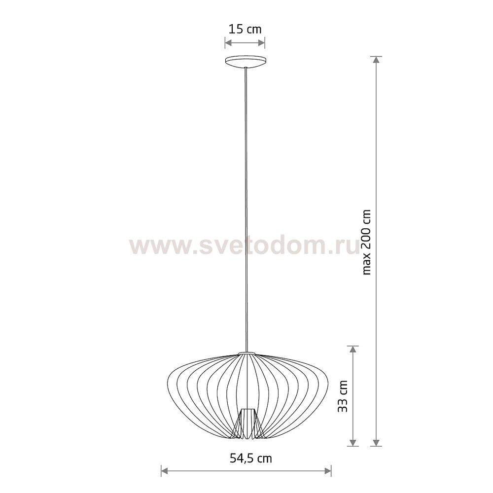 Подвесная люстра Nowodvorski Pumpkin M Terracott (Cерия Pumpkin M, Цвет Терракот) арт. 11495