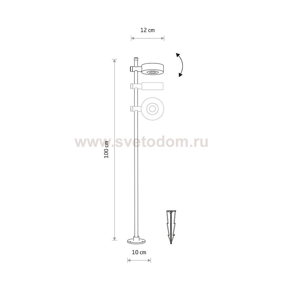 Уличный светильник Nowodvorski Tessa Led Black (Cерия Tessa Led, Цвет Черный) арт. 11541