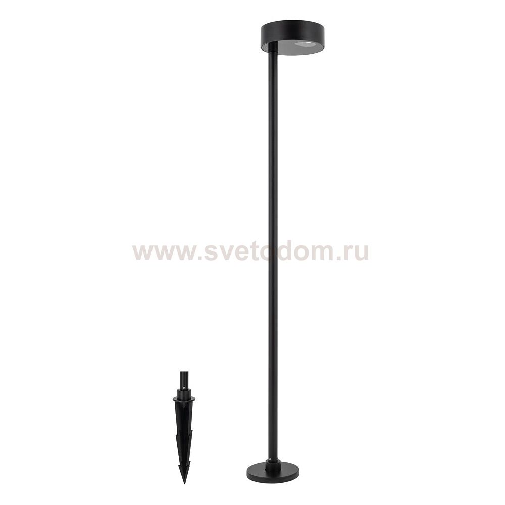 Уличный светильник Nowodvorski Ruby Led Black (Cерия Ruby Led, Цвет Черный) арт. 11542
