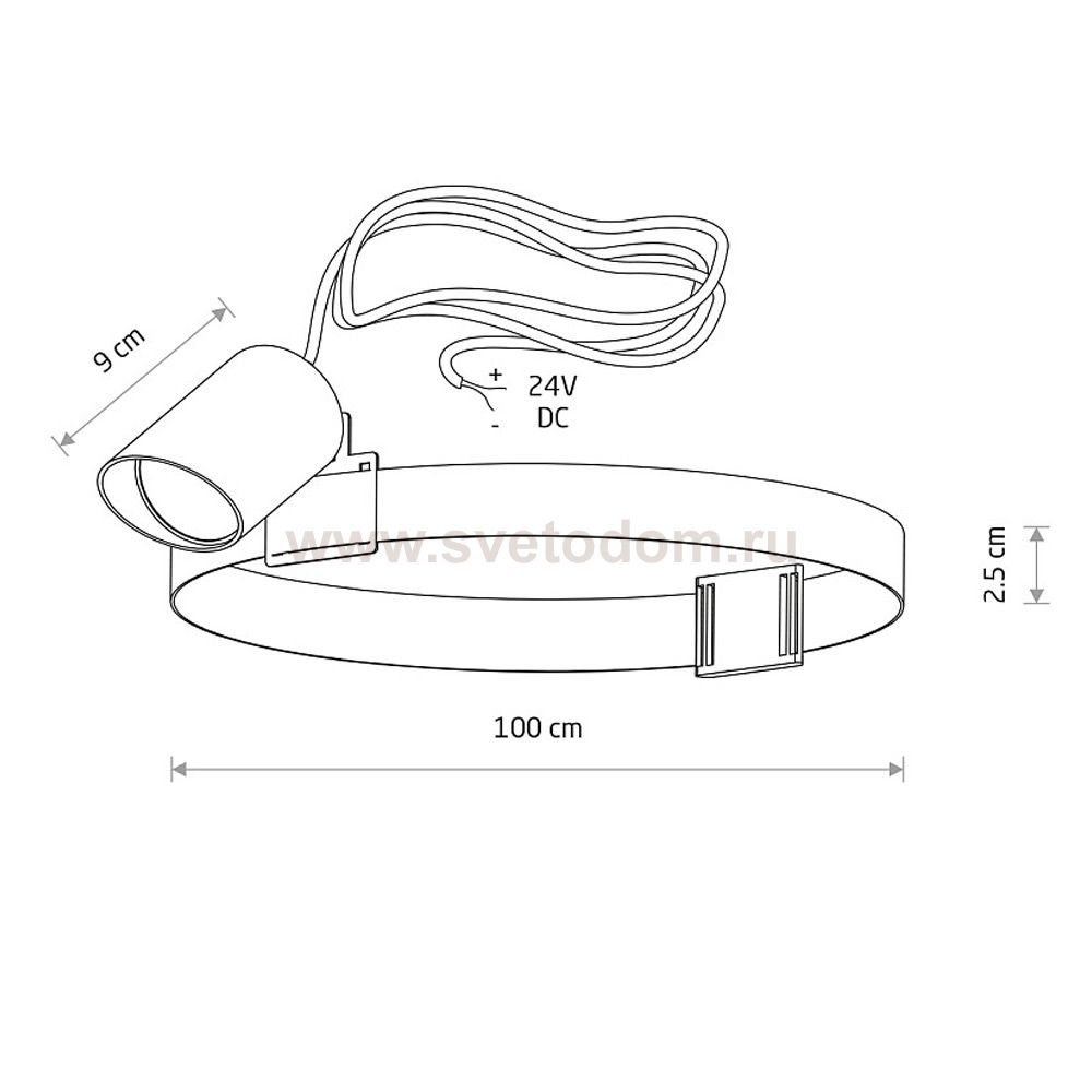 Подвесной светильник Nowodvorski Rumi Led Black (Cерия Rumi Led, Цвет Черный) арт. 11543
