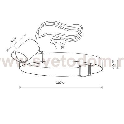 Подвесной светильник Nowodvorski Rumi Led Black (Cерия Rumi Led, Цвет Черный) арт. 11543