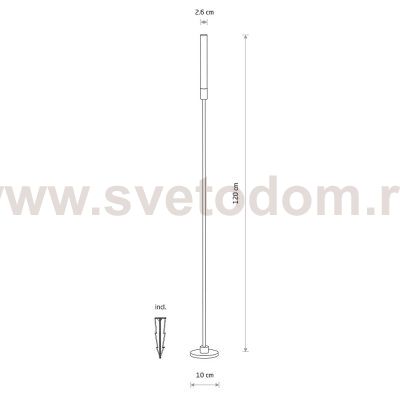 Уличный светильник Nowodvorski Zola Led Black (Cерия Zola Led, Цвет Черный) арт. 11546