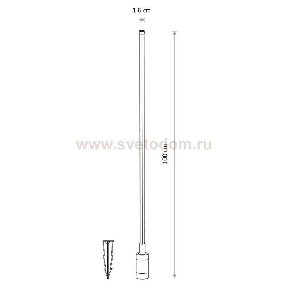 Уличный светильник Nowodvorski Zuri Led Black (Cерия Zuri Led, Цвет Черный) арт. 11547