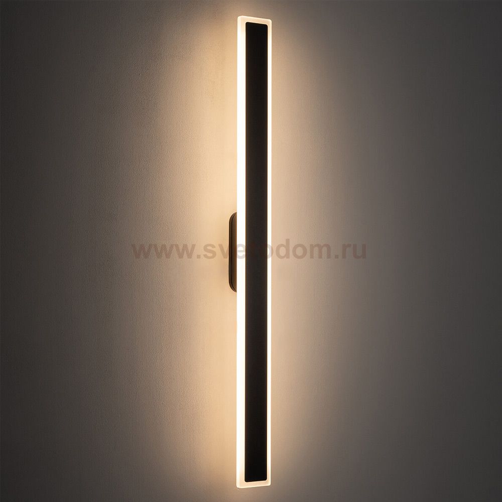 Уличный настенный светильник Nowodvorski Isla Led Black (Cерия Isla Led, Цвет Черный) арт. 11553