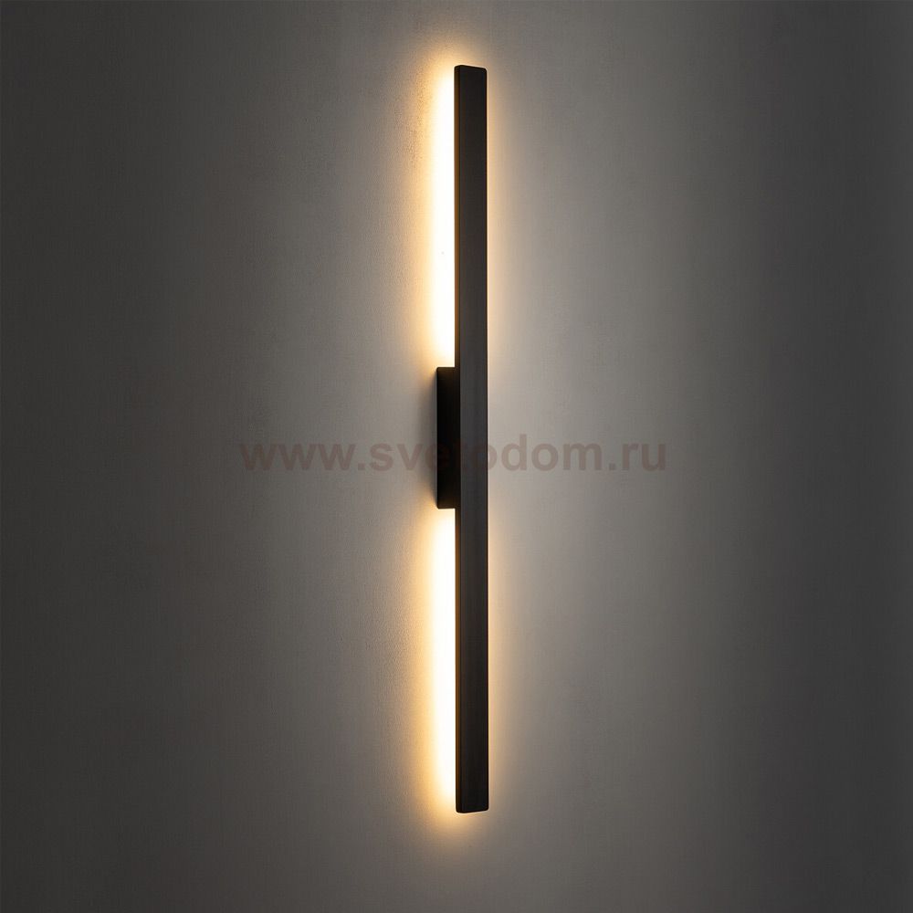 Уличный настенный светильник Nowodvorski Demi Led M Black (Cерия Demi Led M, Цвет Черный) арт. 11555