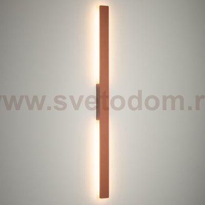 Уличный настенный светильник Nowodvorski Demi Led M Brick red (Cерия Demi Led M, Цвет Кирпично-красный) арт. 11557