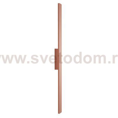 Уличный настенный светильник Nowodvorski Demi Led M Brick red (Cерия Demi Led M, Цвет Кирпично-красный) арт. 11557