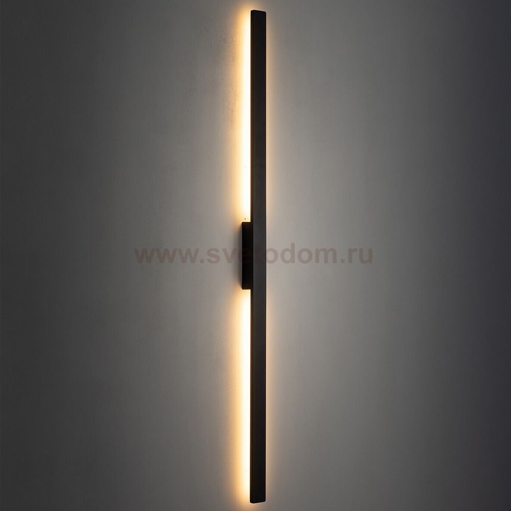 Уличный настенный светильник Nowodvorski Demi Led L Black (Cерия Demi Led L, Цвет Черный) арт. 11558
