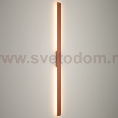 Уличный настенный светильник Nowodvorski Demi Led L Brick red (Cерия Demi Led L, Цвет Кирпично-красный) арт. 11561