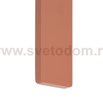 Уличный настенный светильник Nowodvorski Demi Led L Brick red (Cерия Demi Led L, Цвет Кирпично-красный) арт. 11561