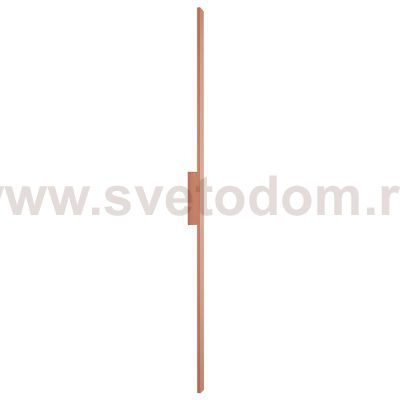 Уличный настенный светильник Nowodvorski Demi Led L Brick red (Cерия Demi Led L, Цвет Кирпично-красный) арт. 11561