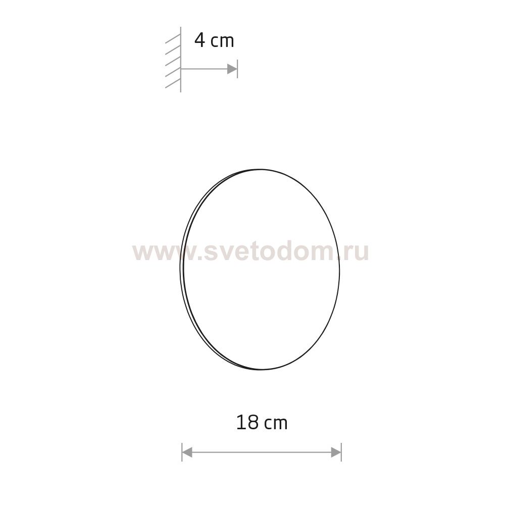 Уличный настенный светильник Nowodvorski Aria Led M Sand (Cерия Aria Led M, Цвет Песочный) арт. 11566