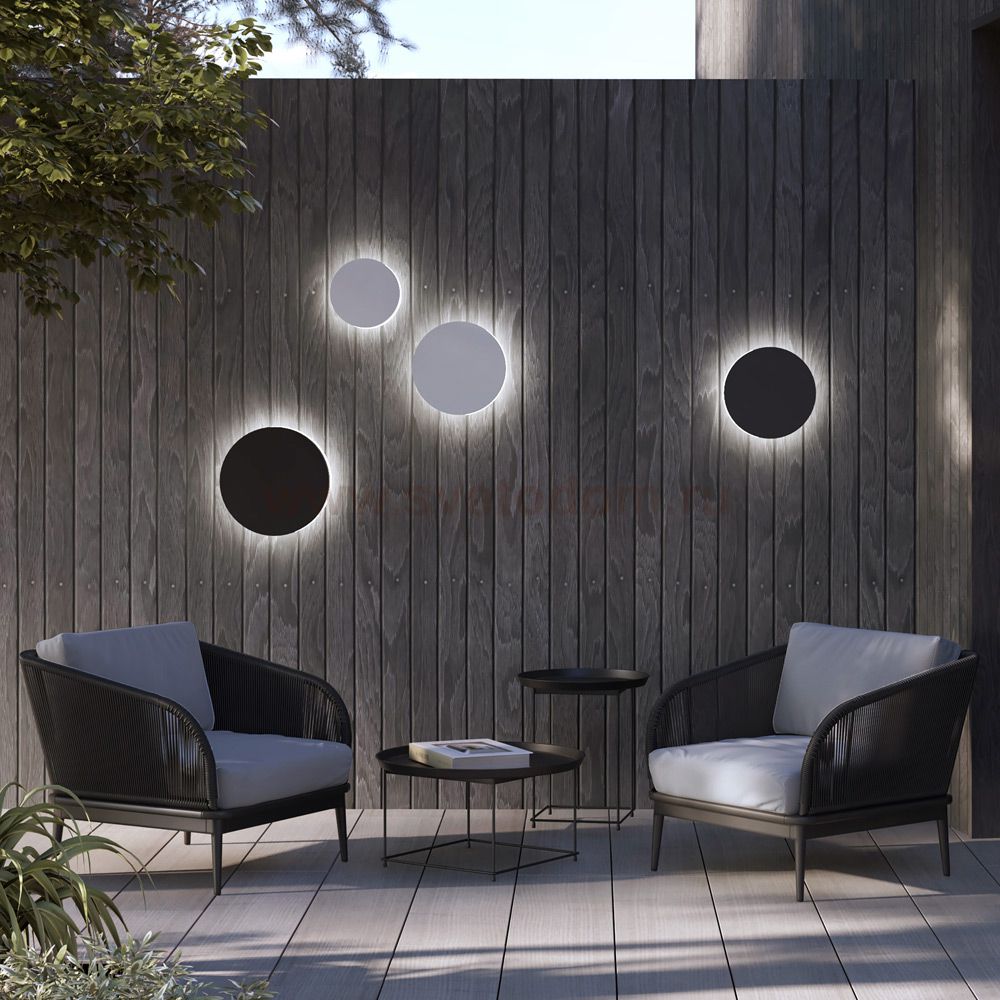 Уличный настенный светильник Nowodvorski Aria Led XL Sand (Cерия Aria Led XL, Цвет Песочный) арт. 11573