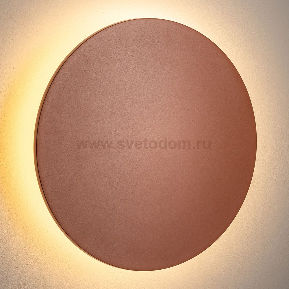 Уличный настенный светильник Nowodvorski Aria Led XL Brick red (Cерия Aria Led XL, Цвет Кирпично-красный) арт. 11574